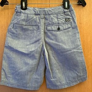 Shaun White boy’s size 7 herringbone cotton blend adjustable waist shorts EUC